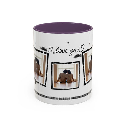 Personalized Photo Coffee Mug — I Love You Romantic Couples Gift | 11oz & 15oz