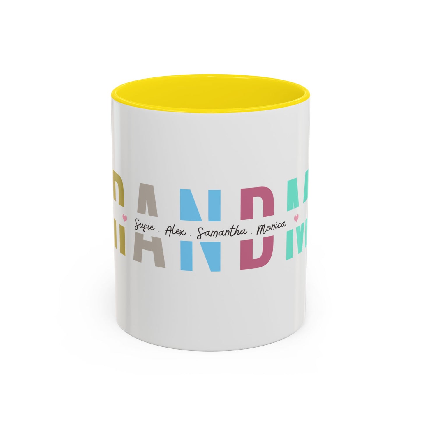 Personalized Grandma Mug with Grandkids Names — Custom Gift for Grandma | 11oz
