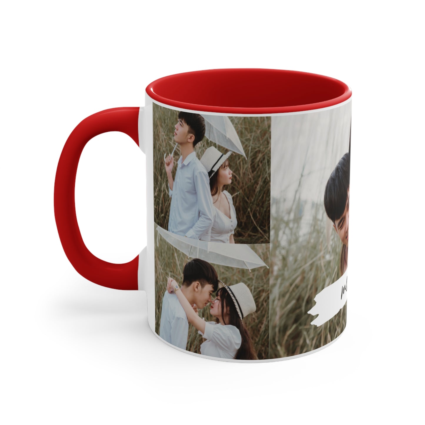 Me & You Photo Collage Mug | Personalized Couples Gift