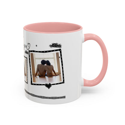 Personalized Photo Coffee Mug — I Love You Romantic Couples Gift | 11oz & 15oz