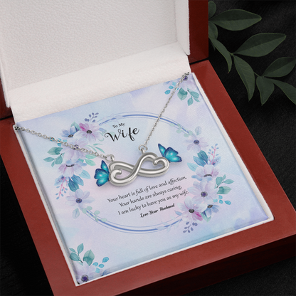 Endless Love Infinity Heart Necklace | Gift for Wife