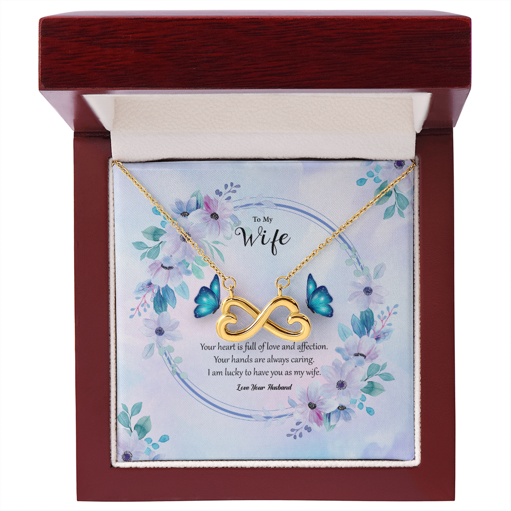Endless Love Infinity Heart Necklace | Gift for Wife