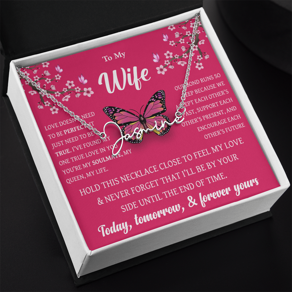 Personalized Name Necklace – Meaningful Gift for Wife