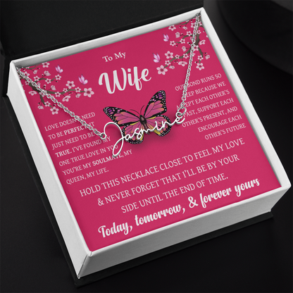 Personalized Name Necklace – Meaningful Gift for Wife