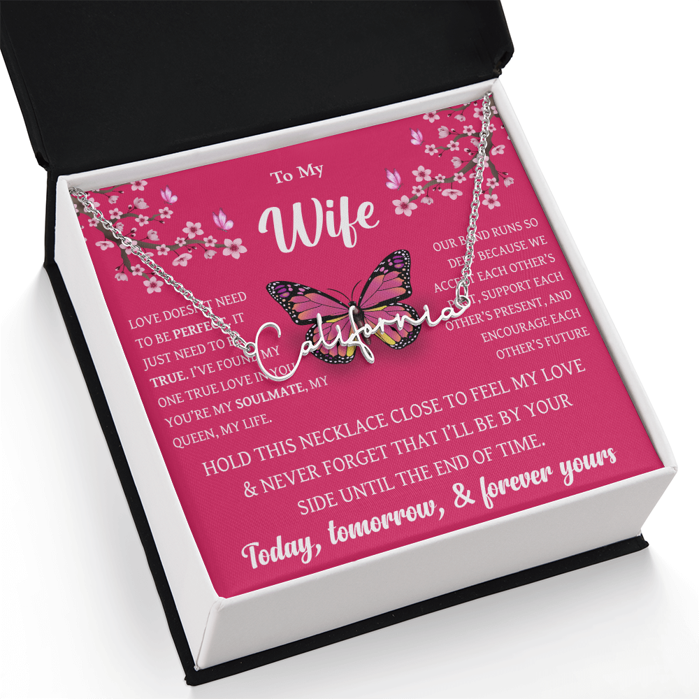 Personalized Name Necklace – Meaningful Gift for Wife