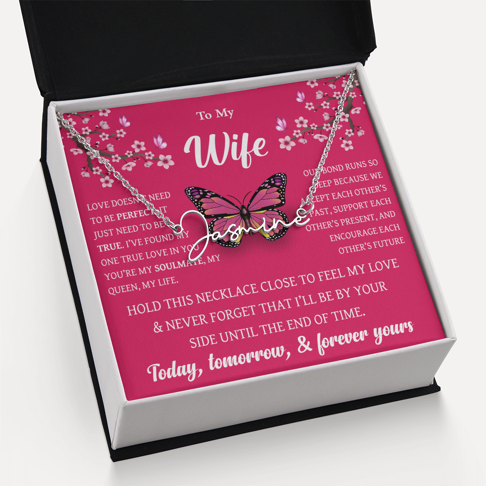 Personalized Name Necklace – Meaningful Gift for Wife