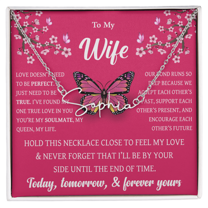 Personalized Name Necklace – Meaningful Gift for Wife