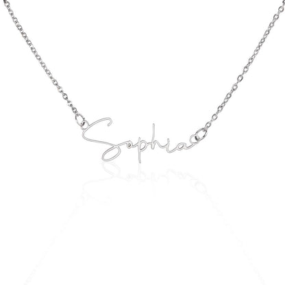 Personalized Name Necklace – Meaningful Gift for Wife