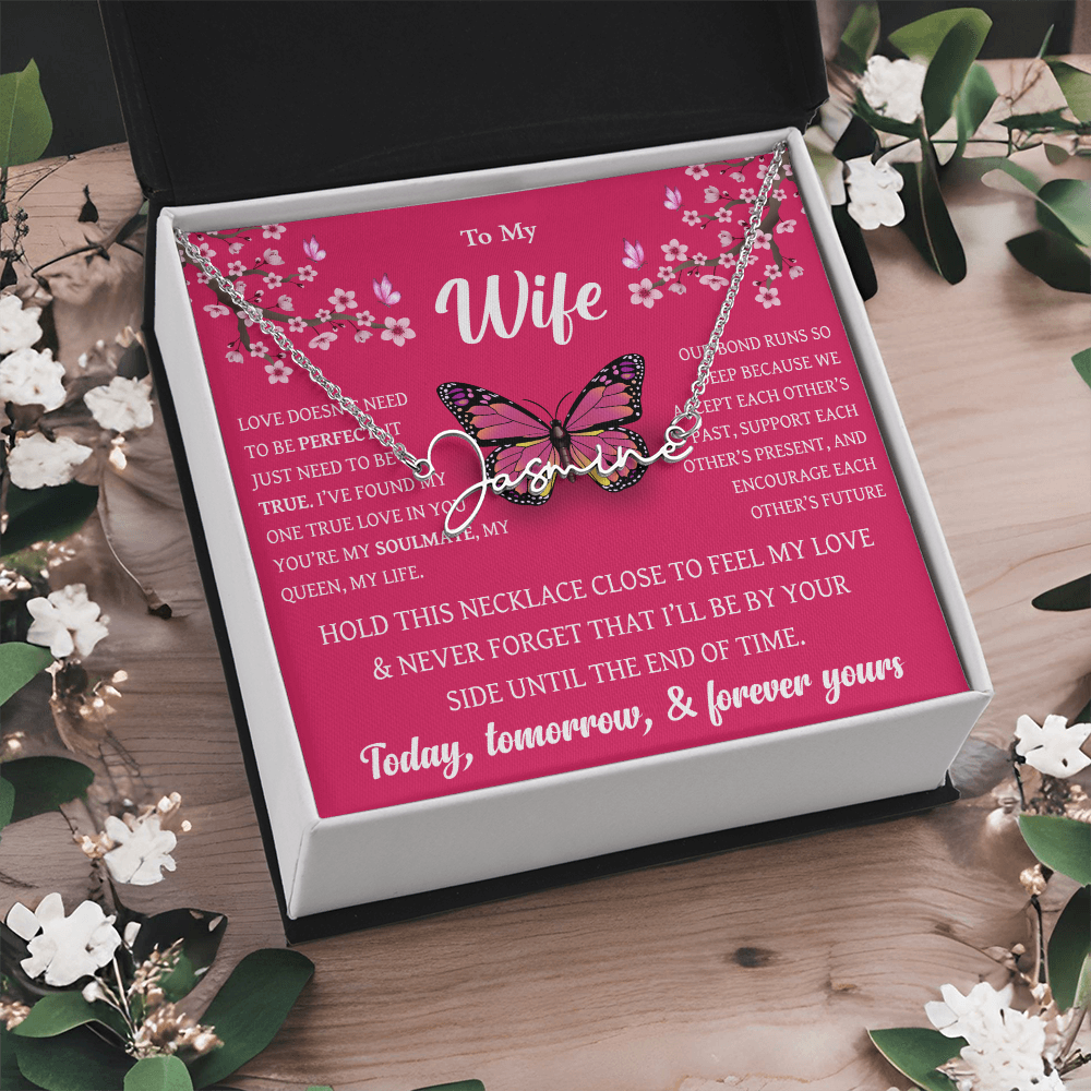 Personalized Name Necklace – Meaningful Gift for Wife