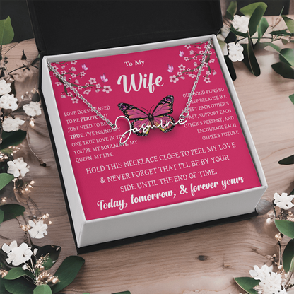 Personalized Name Necklace – Meaningful Gift for Wife