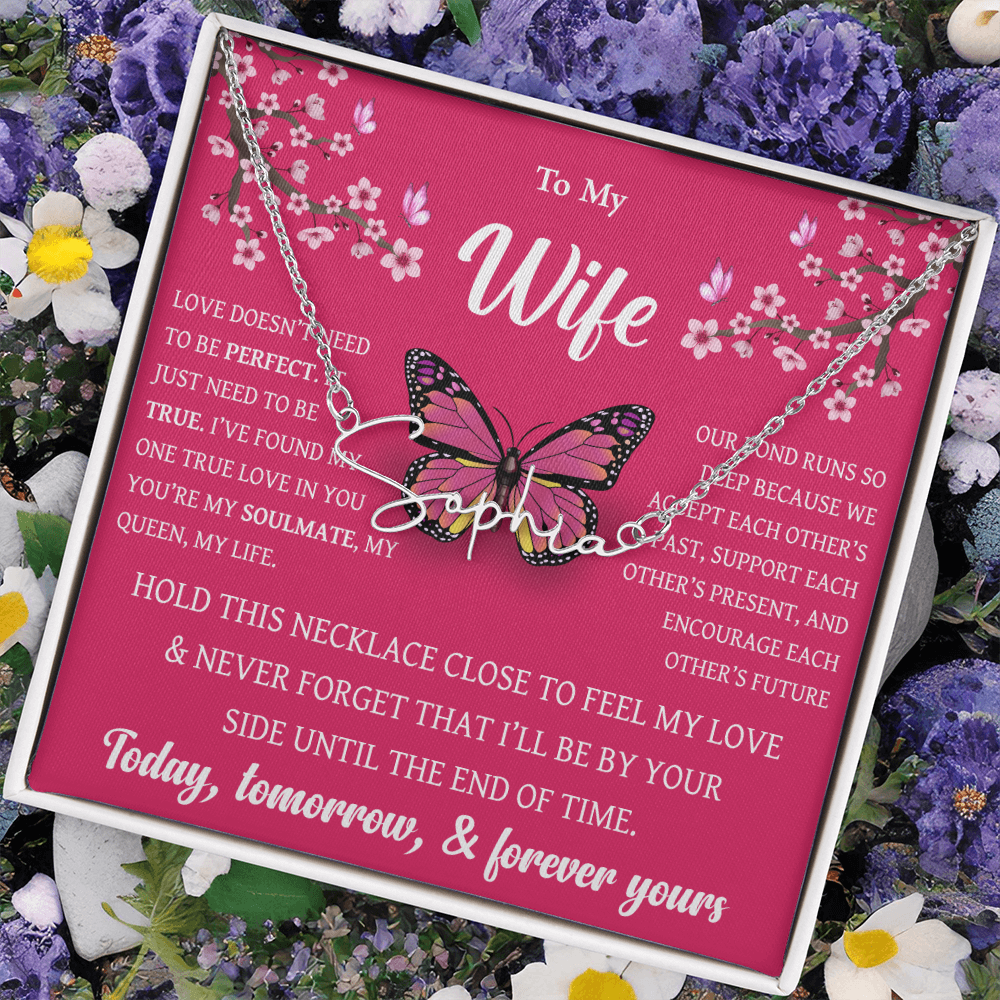 Personalized Name Necklace – Meaningful Gift for Wife