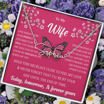 Personalized Name Necklace – Meaningful Gift for Wife
