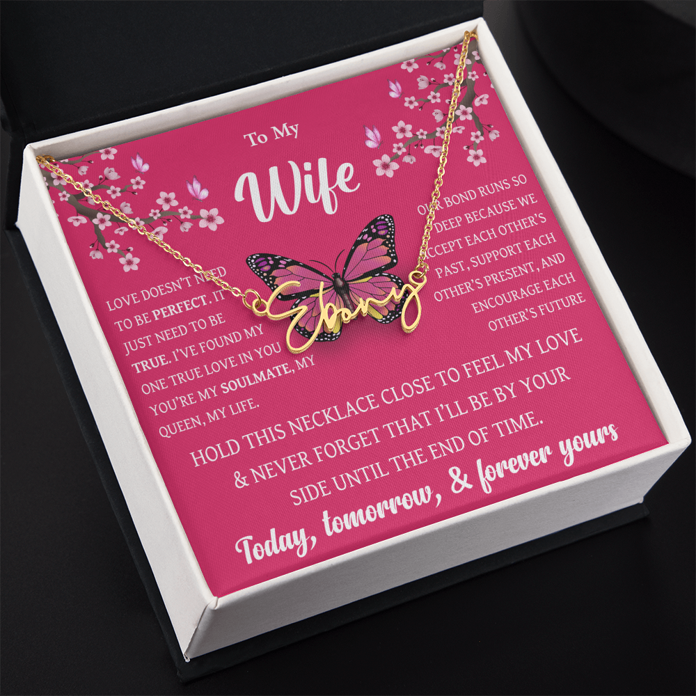 Personalized Name Necklace – Meaningful Gift for Wife