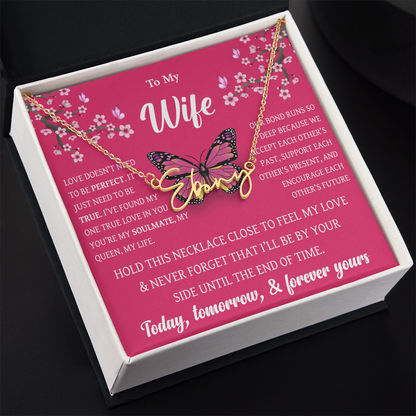 Personalized Name Necklace – Meaningful Gift for Wife