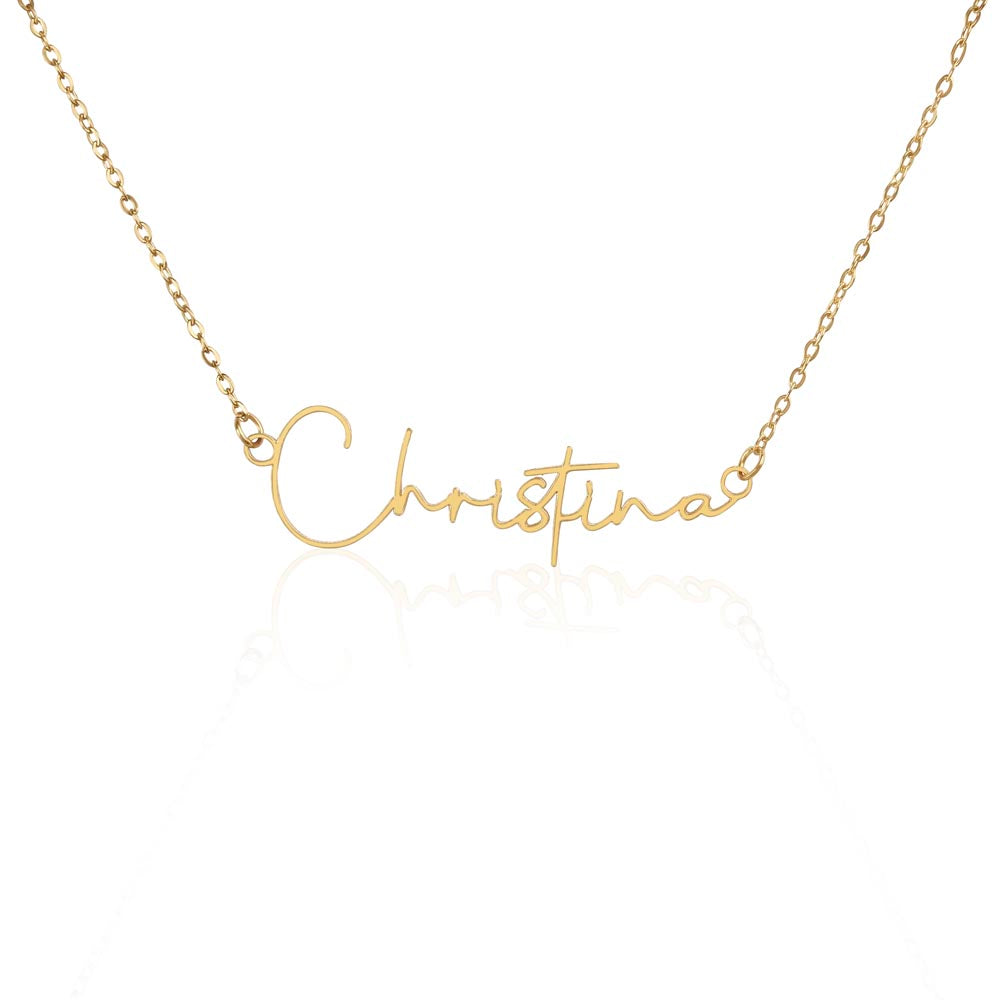 Personalized Name Necklace – Meaningful Gift for Wife