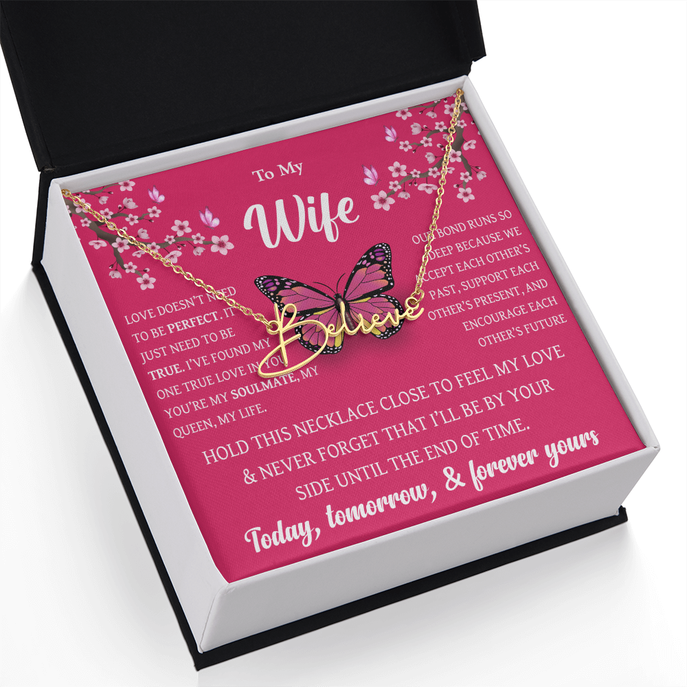 Personalized Name Necklace – Meaningful Gift for Wife