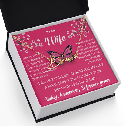 Personalized Name Necklace – Meaningful Gift for Wife