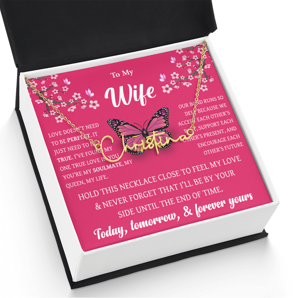 Personalized Name Necklace – Meaningful Gift for Wife