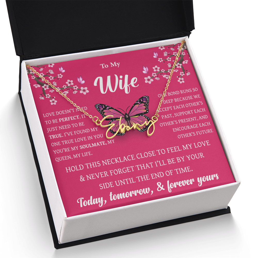 Personalized Name Necklace – Meaningful Gift for Wife