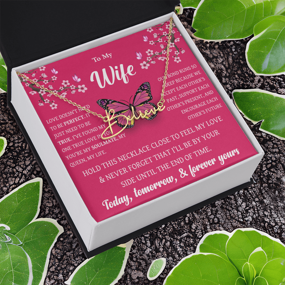 Personalized Name Necklace – Meaningful Gift for Wife