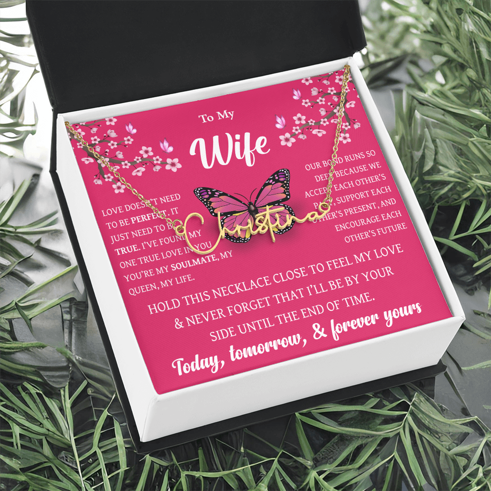 Personalized Name Necklace – Meaningful Gift for Wife