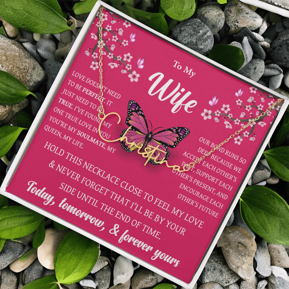 Personalized Name Necklace – Meaningful Gift for Wife