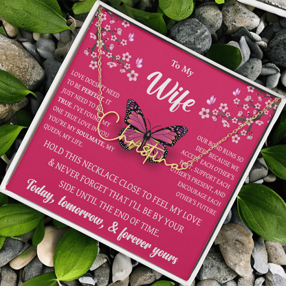 Personalized Name Necklace – Meaningful Gift for Wife