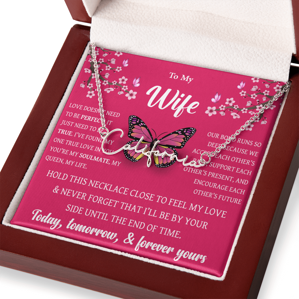 Personalized Name Necklace – Meaningful Gift for Wife