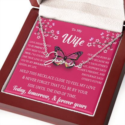 Personalized Name Necklace – Meaningful Gift for Wife
