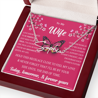 Personalized Name Necklace – Meaningful Gift for Wife