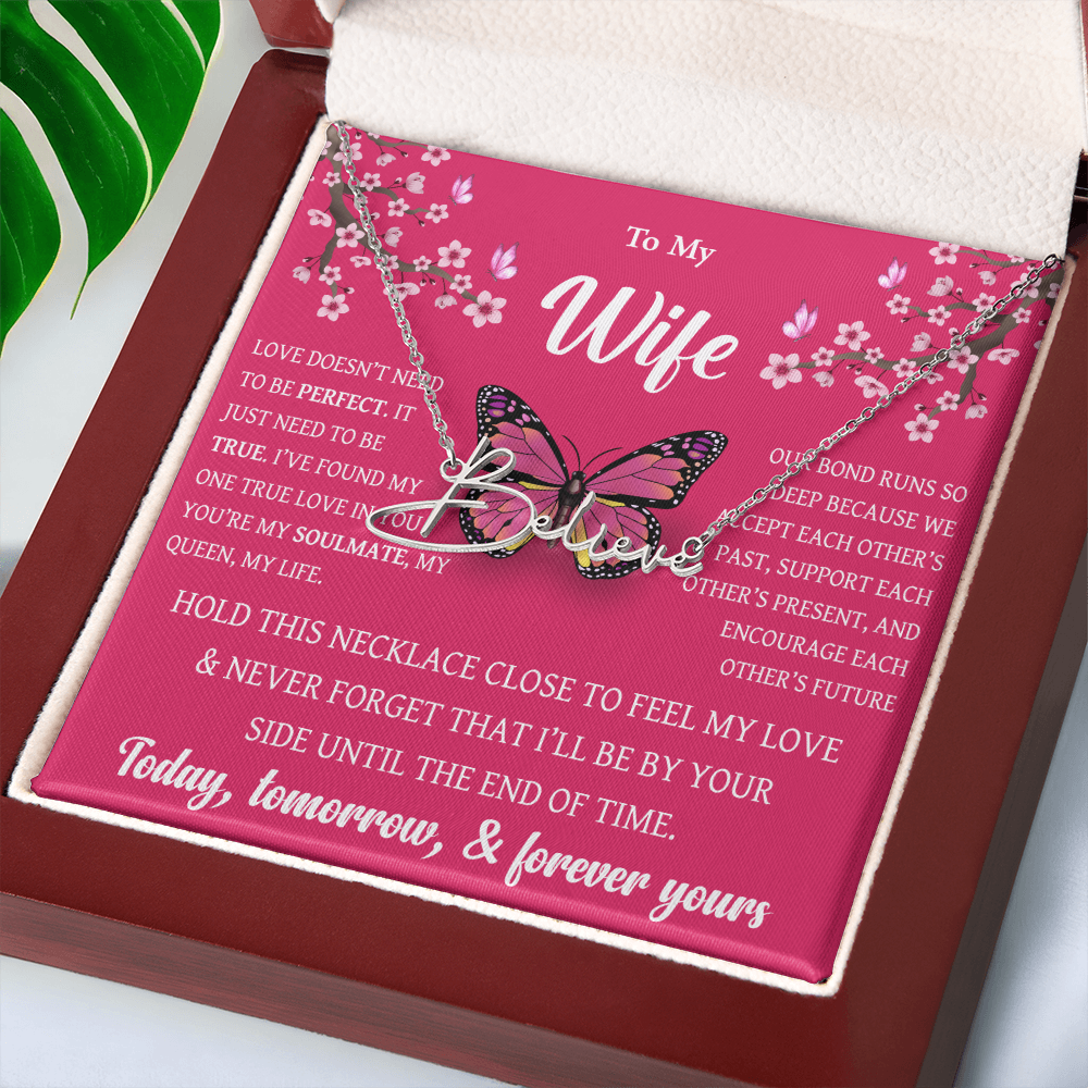 Personalized Name Necklace – Meaningful Gift for Wife