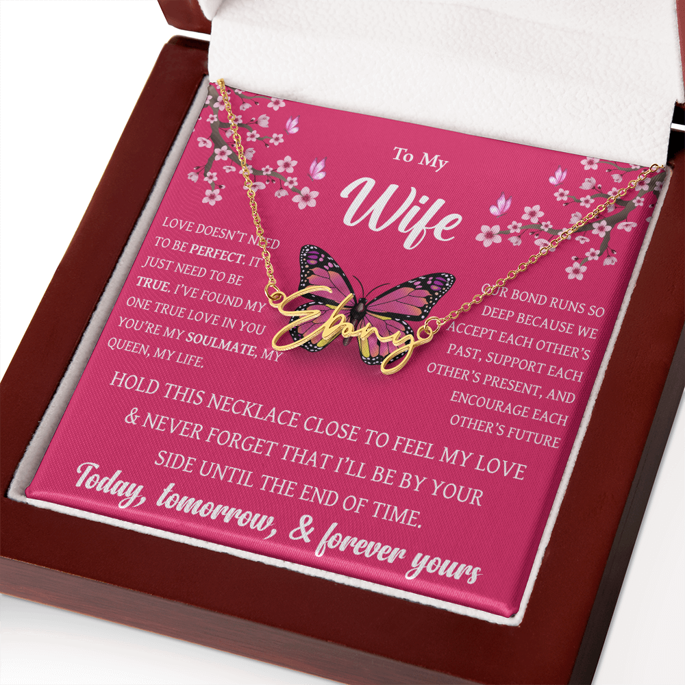 Personalized Name Necklace – Meaningful Gift for Wife
