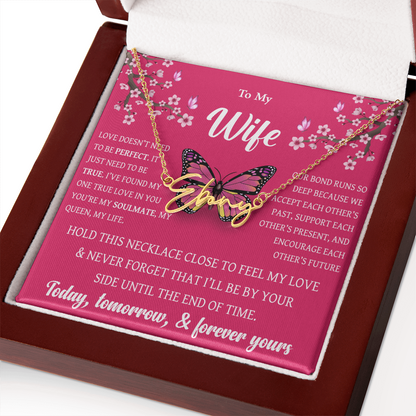 Personalized Name Necklace – Meaningful Gift for Wife
