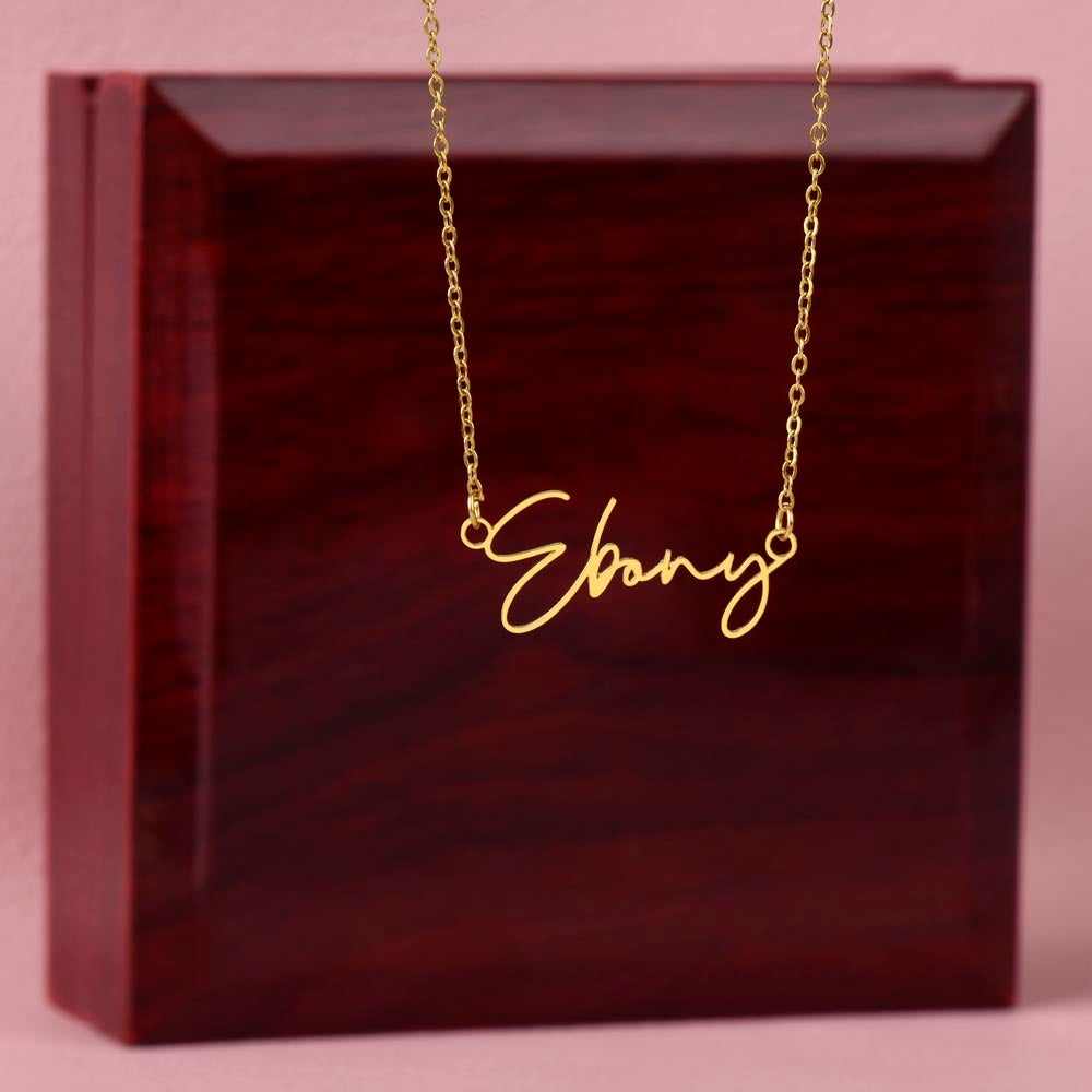 Personalized Name Necklace – Meaningful Gift for Wife