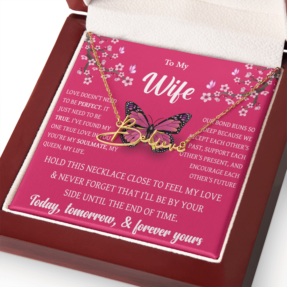 Personalized Name Necklace – Meaningful Gift for Wife