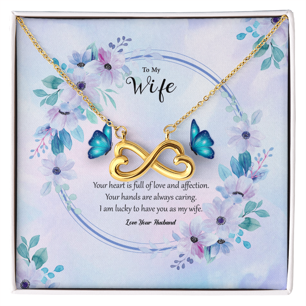 Endless Love Infinity Heart Necklace | Gift for Wife