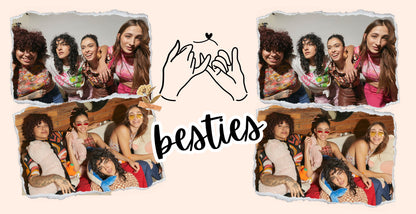 Besties Personalized Photo Coffee Mug — Best Friend Gift (11/15 oz)