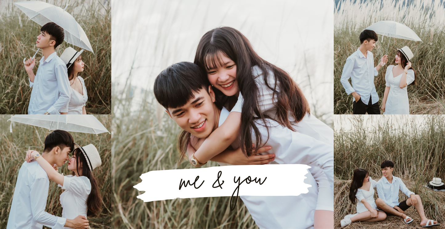 Me & You Photo Collage Mug | Personalized Couples Gift